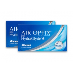 Air Optix Plus HydraGlyde 2 x 6szt. - soczewki kontaktowe Alcon